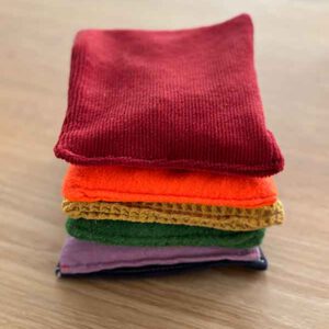6 pittenzakjes regenboog CE-gecertificeerd en veilig
