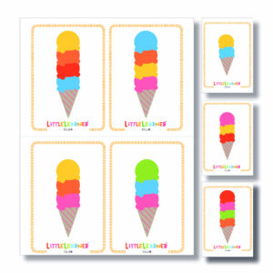 printable ijsjes bouwen