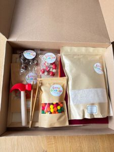 Sensorisch bospakket Little Learner Club verpakking herbruikbare doos cadeau